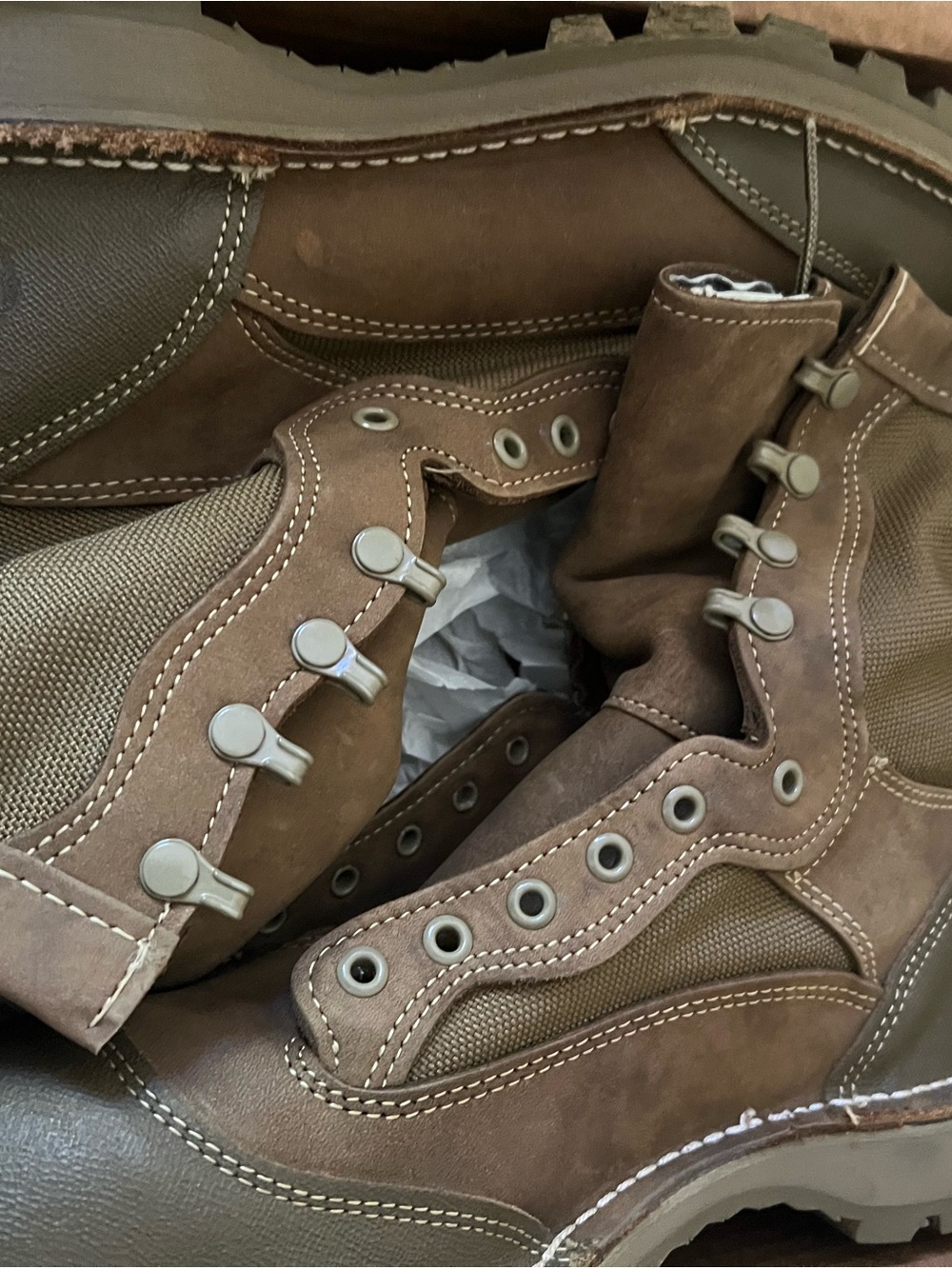 Men's 10.5 Wellco USMC TW RAT Boots NWT